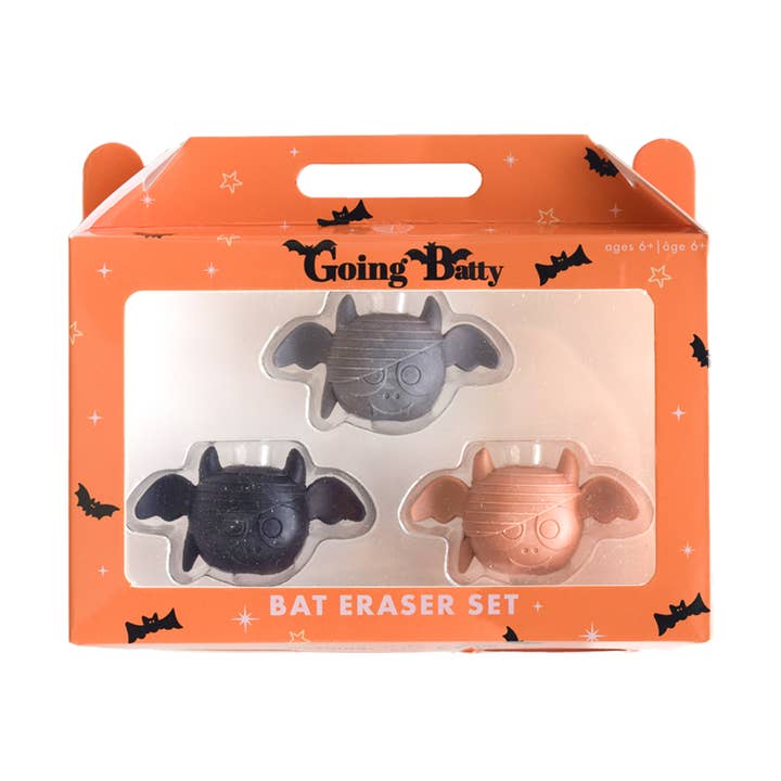 Jollity & Co. + Daydream Society – Borracha por atacado – Conjunto de Borrachas Morcego Maluco0