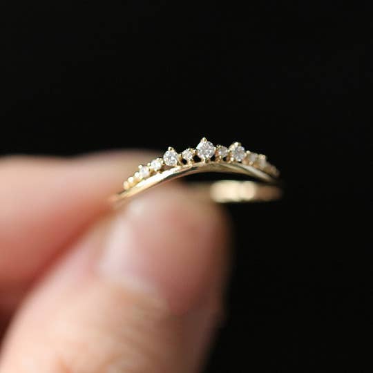 happyzzzsu - Wholesale Multi-Stone Ring - 925 Sterling Silver Crown Ring
