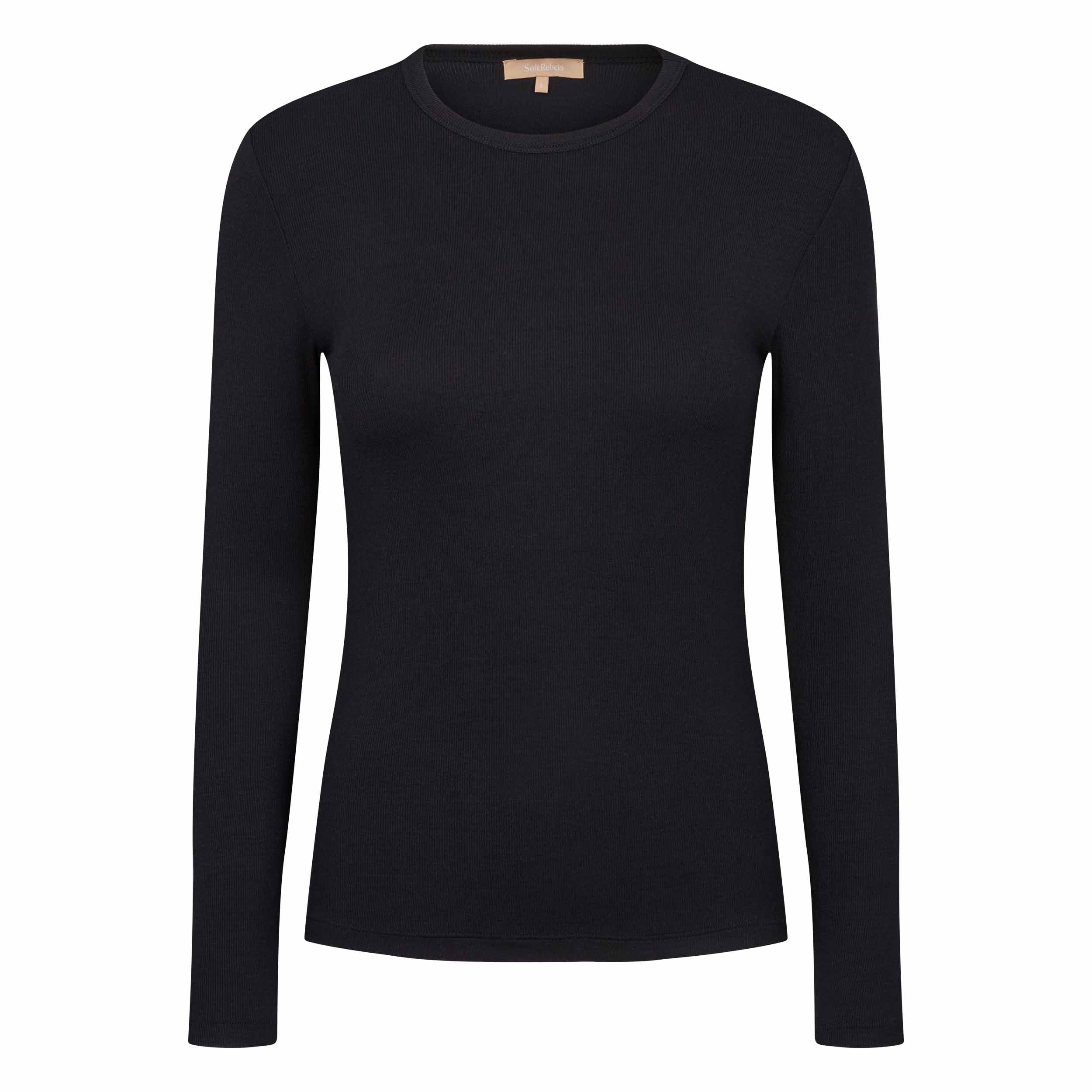 Soft Rebels - Vente Haut en maille – femme - Top à encolure arrondie Srfenja3