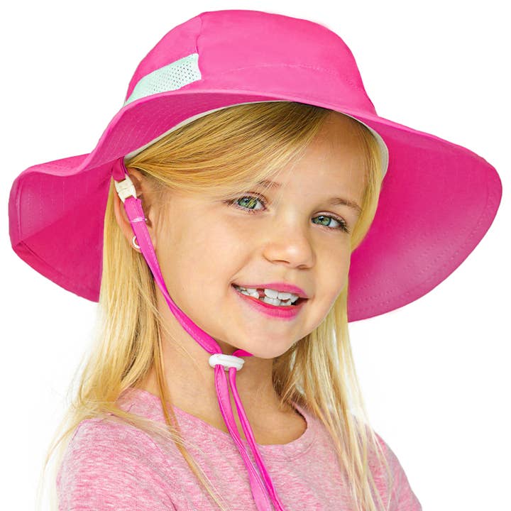 Chapeau de protection solaire pour enfants avec UPF 50+ - Série Traveler pour la vente par GearTOP