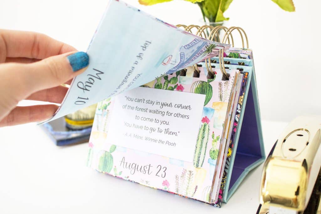 bloom daily planners - Wholesale Calendar - Best Is Yet To Come Daily Desk Easel12