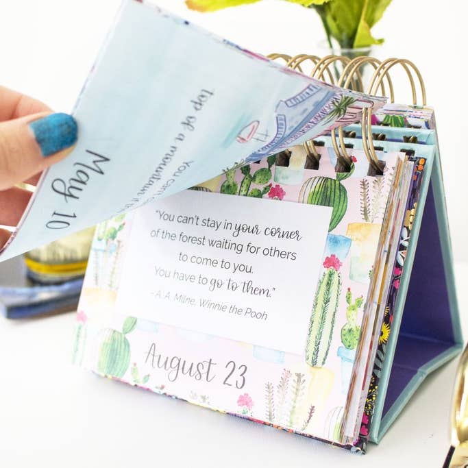 bloom daily planners - Wholesale Calendar - Best Is Yet To Come Daily Desk Easel12