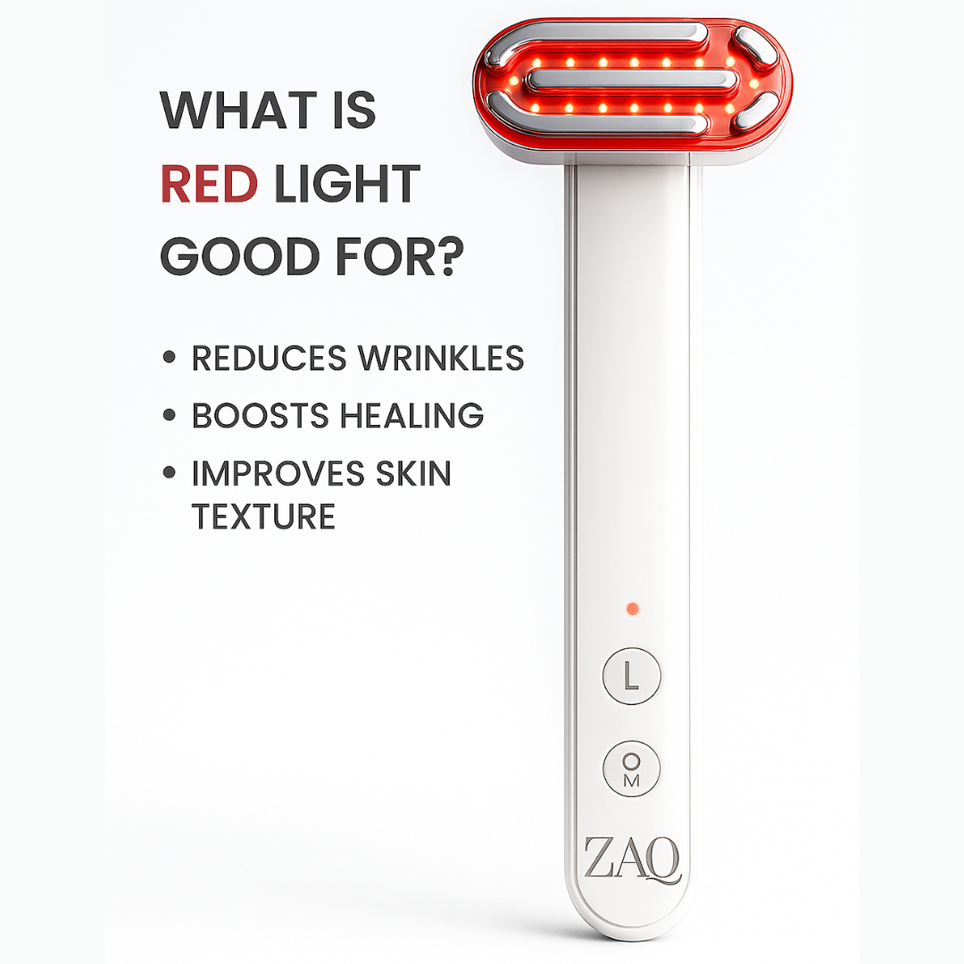 ZAQ Skin + Body Care - Wholesale Electronic Skincare Device - ZAQ Zayn 2.0 — 6-in-1 LED & Microcurrent Facial Wand1