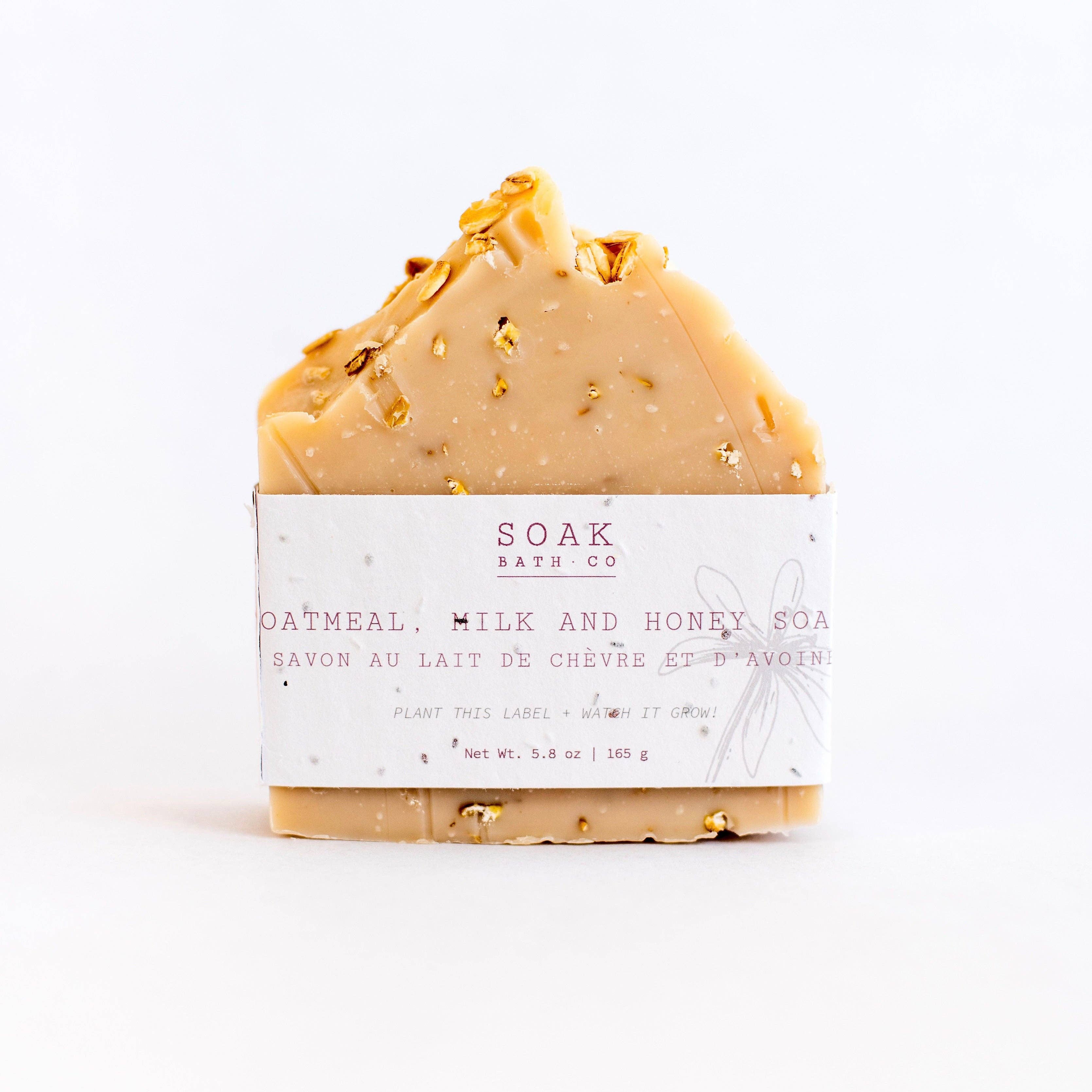 SOAK Bath Co - Wholesale Bar Soap - Oatmeal, Milk and Honey Soap Bar - #3 Bestseller - Made in Canada6