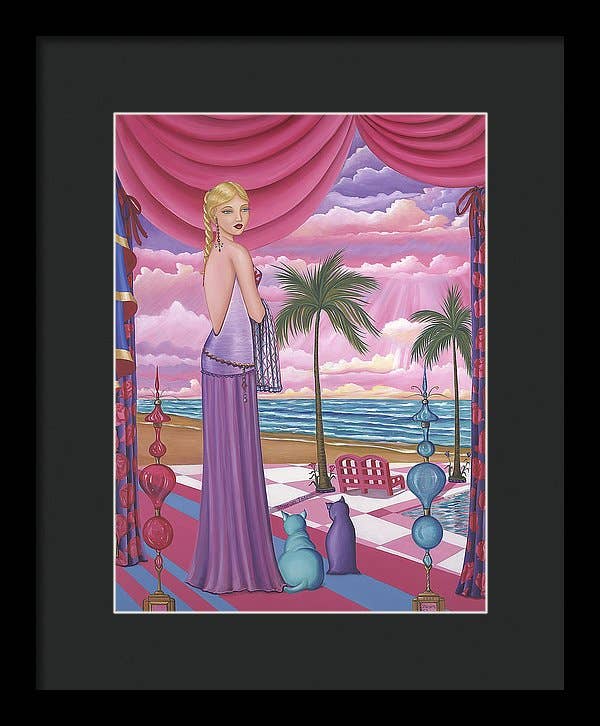 Sharon Tatem Fashion LLC - Wholesale Art Print - Melissa - Framed Print9
