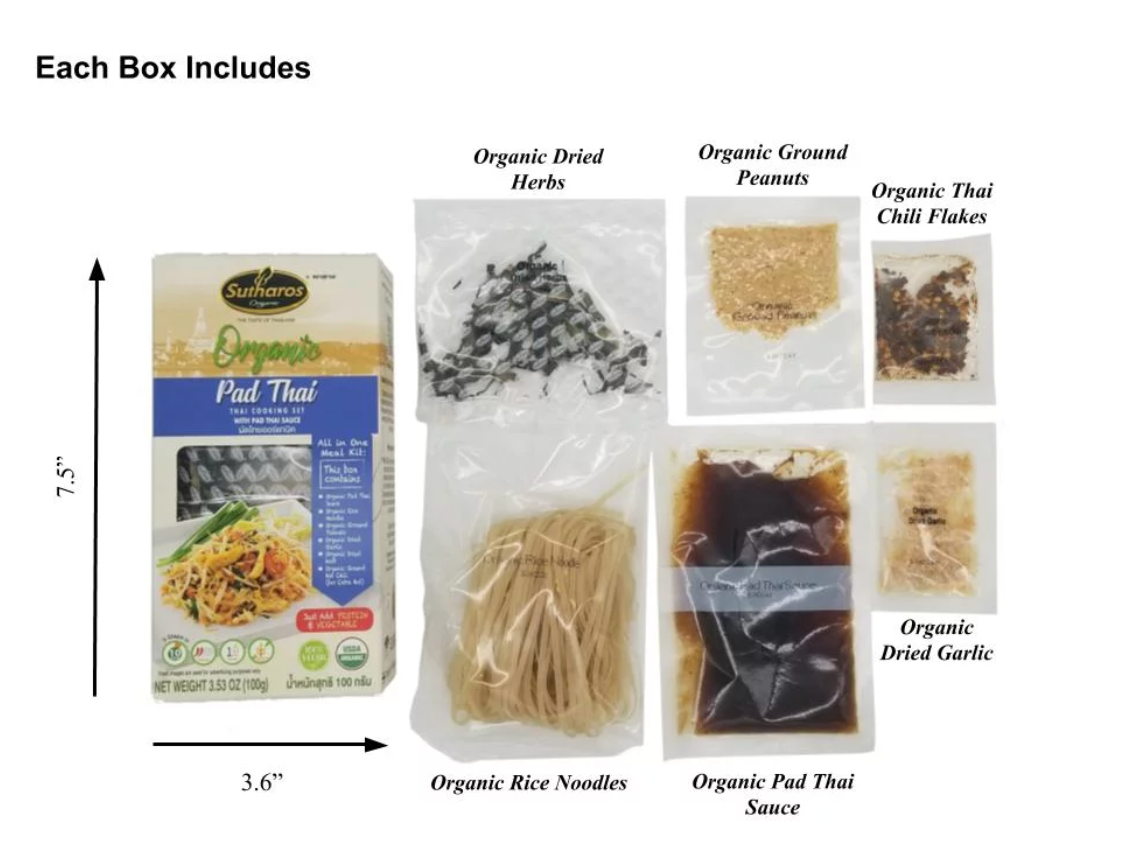 Business International Group - Wholesale DIY Food Kit - Sutharos 100g Organic Pad Thai3
