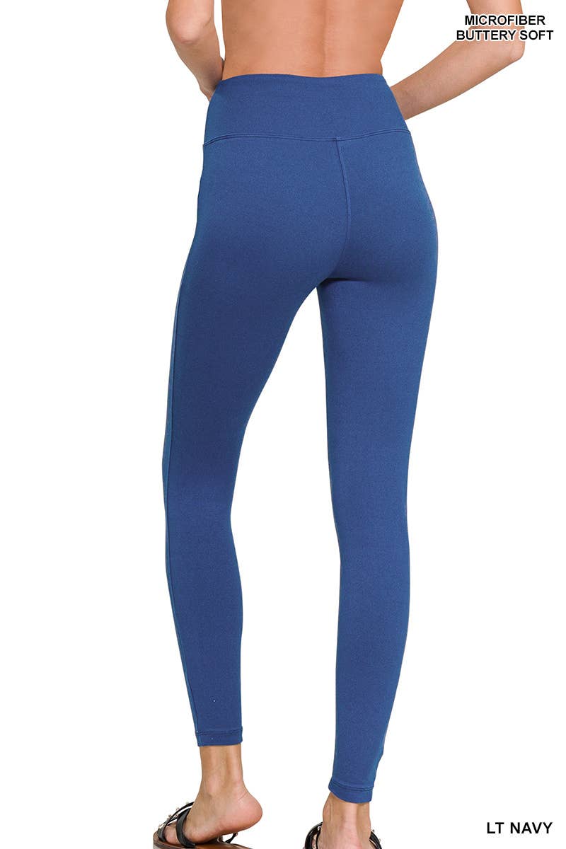 Vanilla Monkey - Wholesale Sport-/loungelegging - Dames - Leggings met zachte tailleband van microvezel over de volledige lengte1