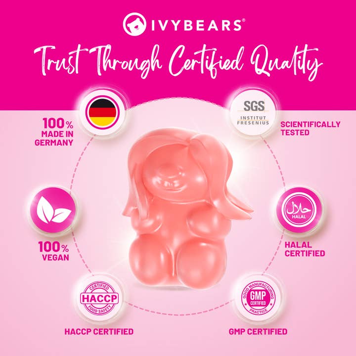 IvyBears – wholesale Oral supplement/vitamin – Women's Hair Vitamins | Vegan Hair Growth3