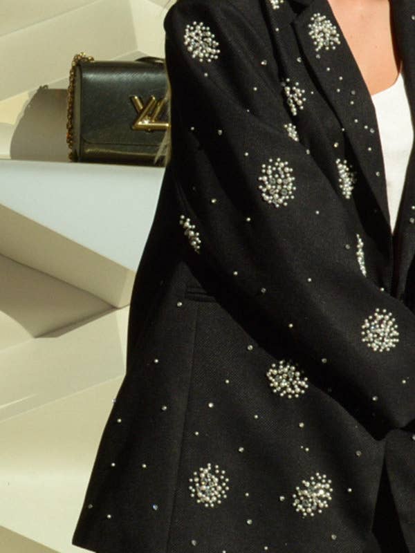 Ambiente - Wholesale Blazer - Women's - JEWELRY APPLIQUES BLAZER - C2309JO380495