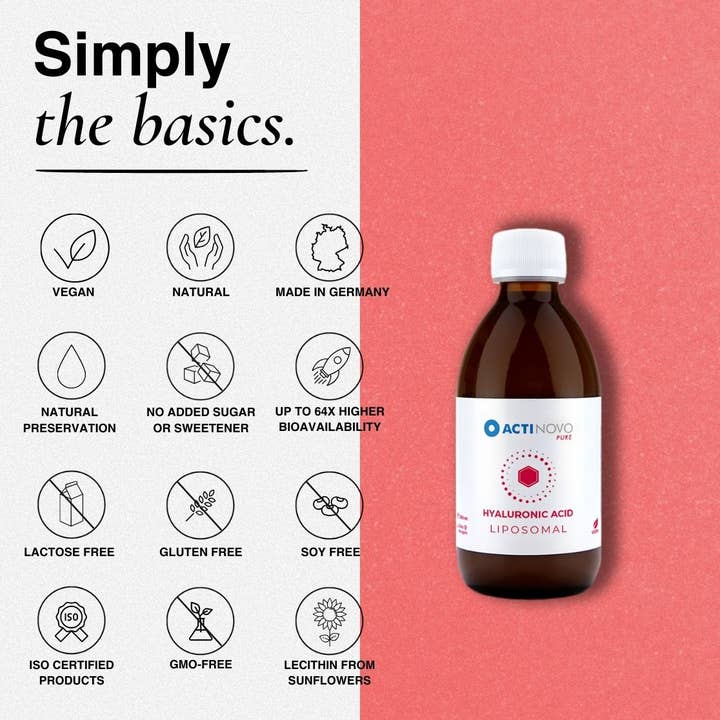 ActiNovo - Vendita all'ingrosso Vitamine/integratori orali - Acido ialuronico liposomiale