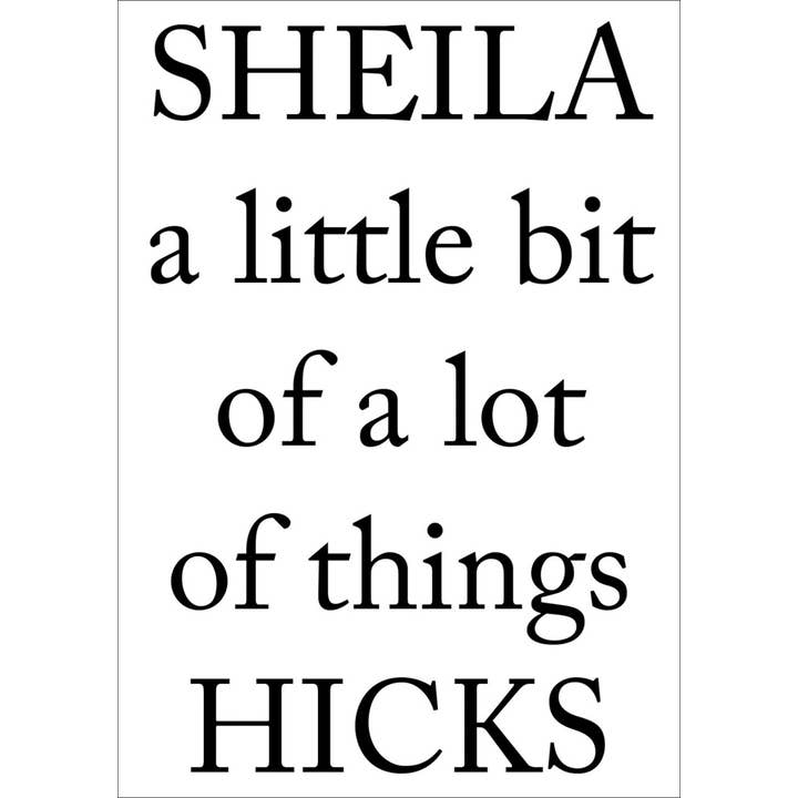 ARTBOOK | D.A.P. - Wholesale Arts & Entertainment - Sheila Hicks: A Little Bit of a Lot of Things