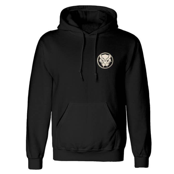 Black Panther Linocut Front and Back Print - Hoodie for wholesale by Heroes Inc. Europe B.V.