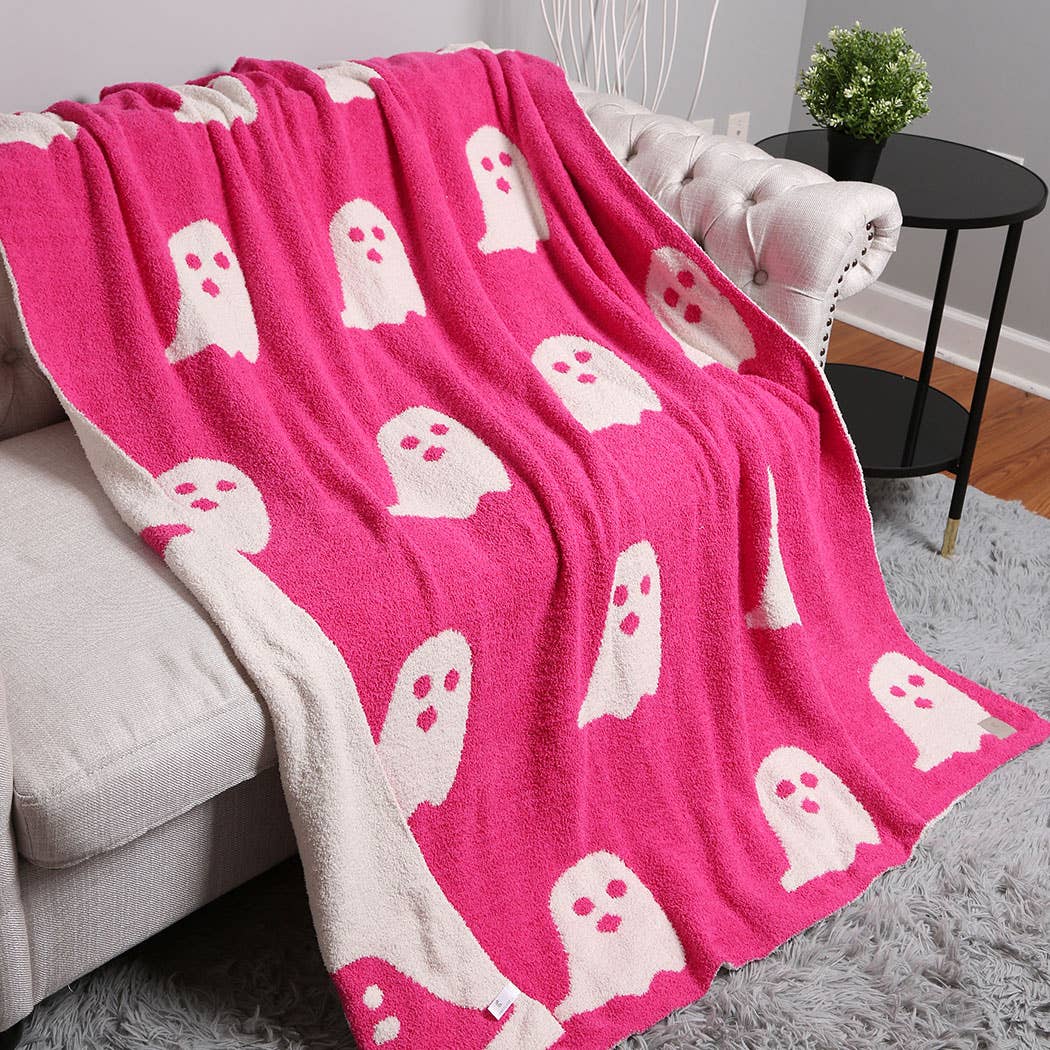 Fashion City - Wholesale Throw Blanket - Ghost Patterned Throw Blanket11