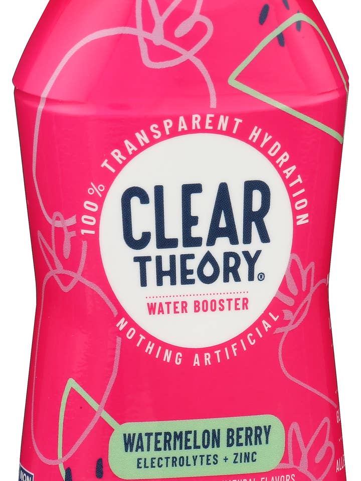 Clear Theory Watermelon Berry Liquid Water Enhancer 12 count for wholesale by Clear Theory