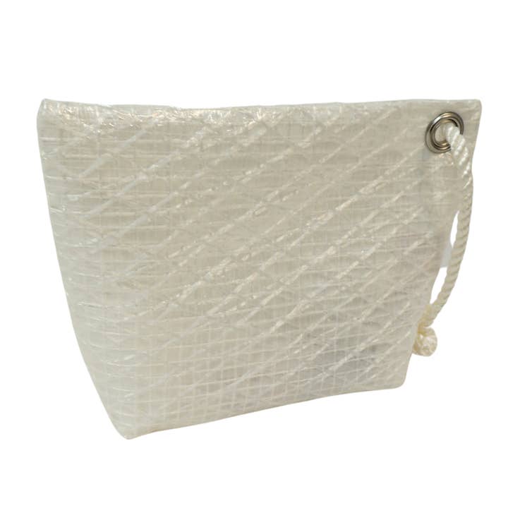 Mainland Canvas - Wholesale Wristlet - Wristlet, White Laminate Sailcloth2