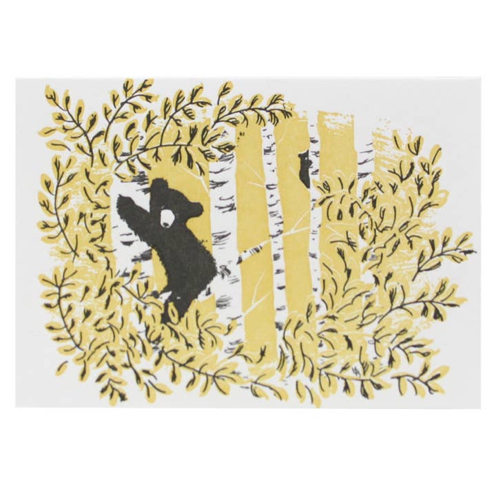 Smudge Ink - Wholesale Stationery/Notecard Set - Mini Bear Enclosure Card (e.b. goodale)1