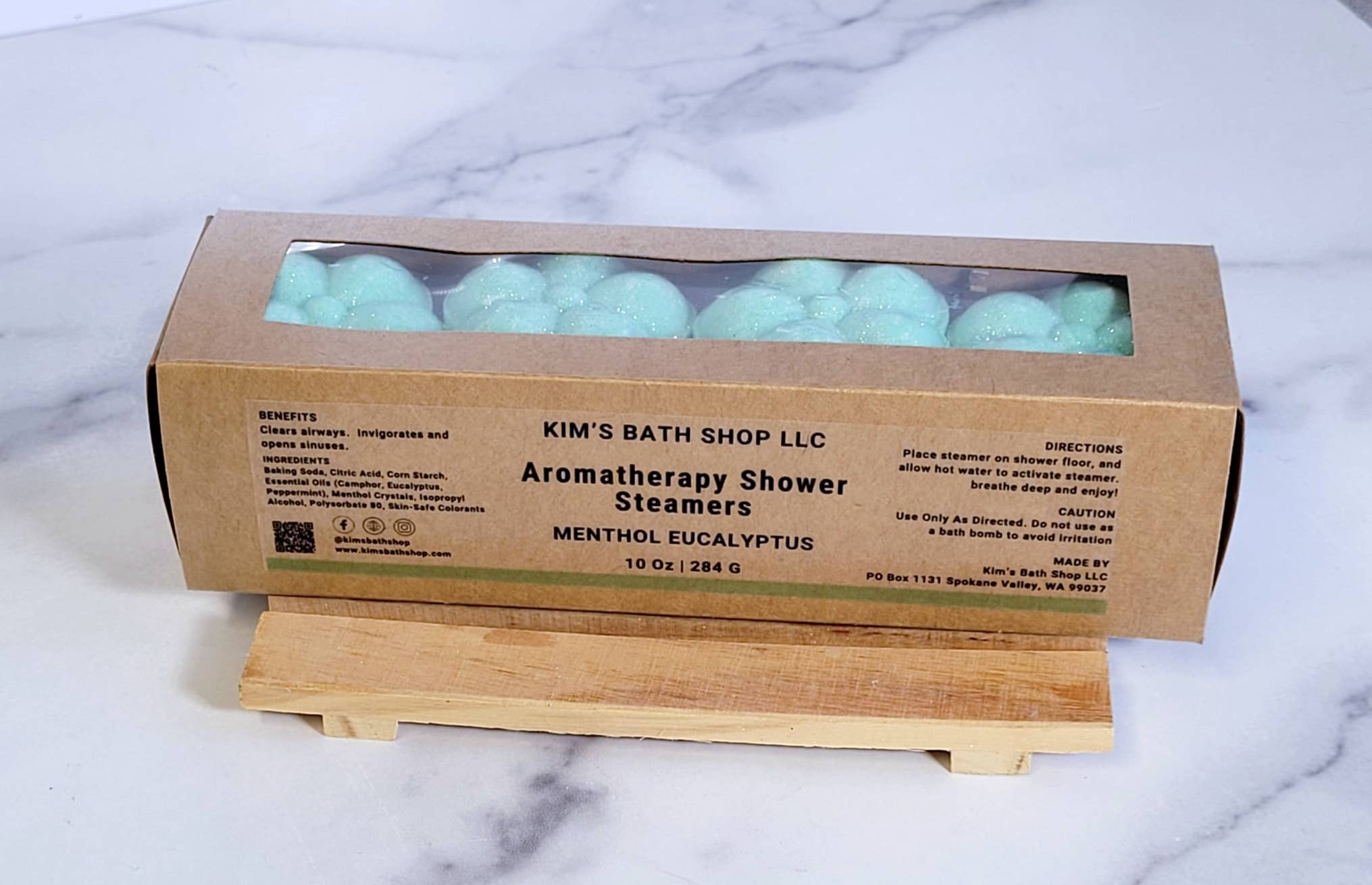 Kim's Bath Shop LLC – wholesale Duschbomb – Menthol Eucalyptus duschångare