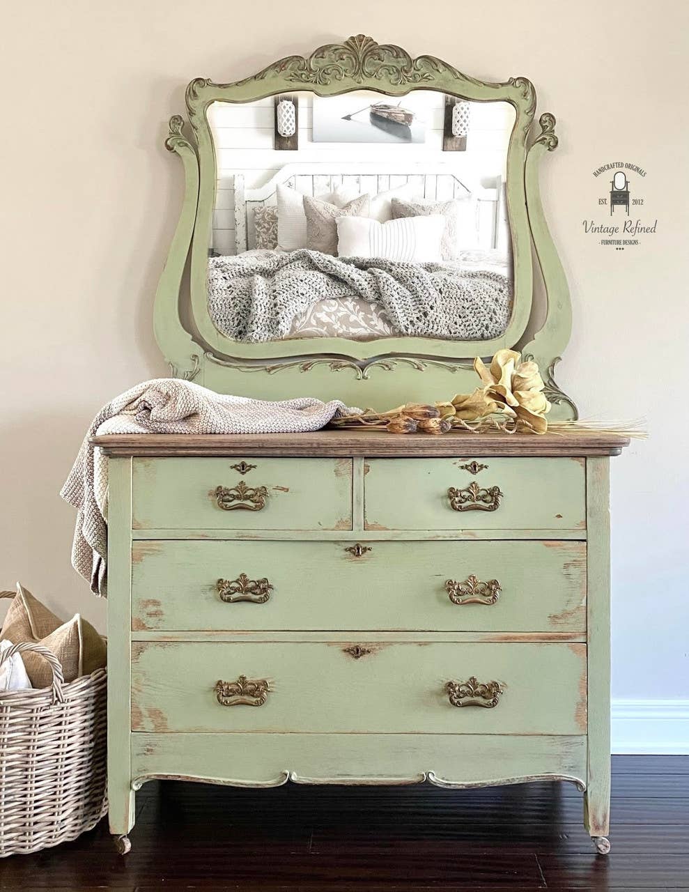 Country Chic Paint - Wholesale Furniture Wax/Paint - Sage Advice - Chalk Style Paint for Furniture & Home Decor3