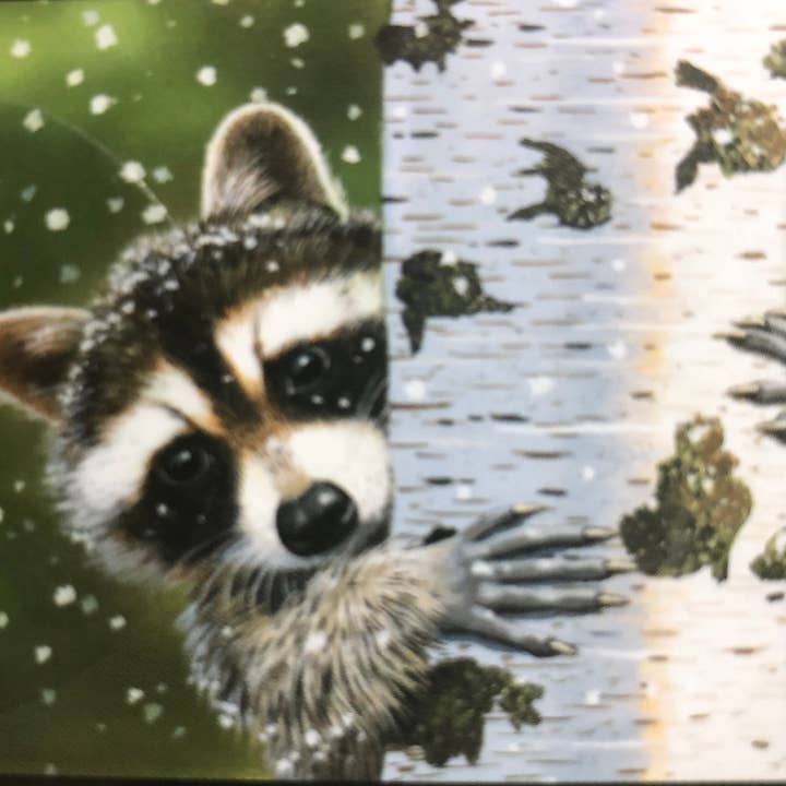 Wood Expressions - Wholesale Puzzle - Adult - World's Smallest Jigsaw Puzzle - Peekaboo Raccoon