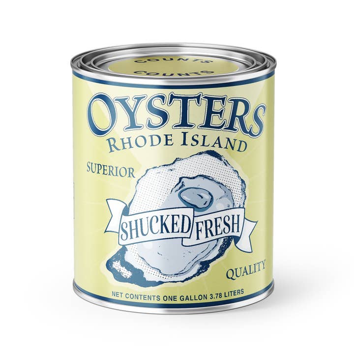 Candela vintage Rhode Island Oyster per la vendita all'ingrosso da parte di Annapolis Candle