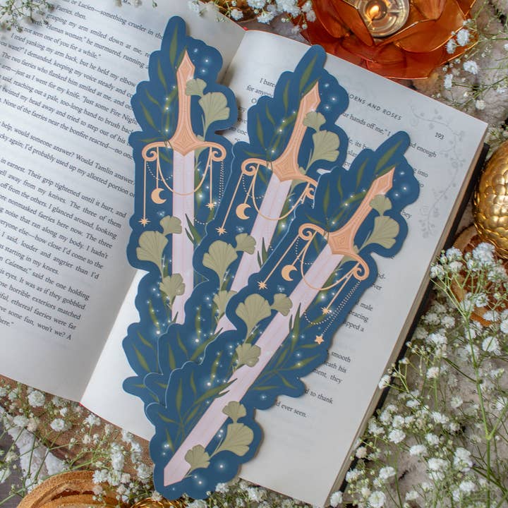 Meaggie Moos - Wholesale Bookmark - Star Sword Fantasy Bookmark 1