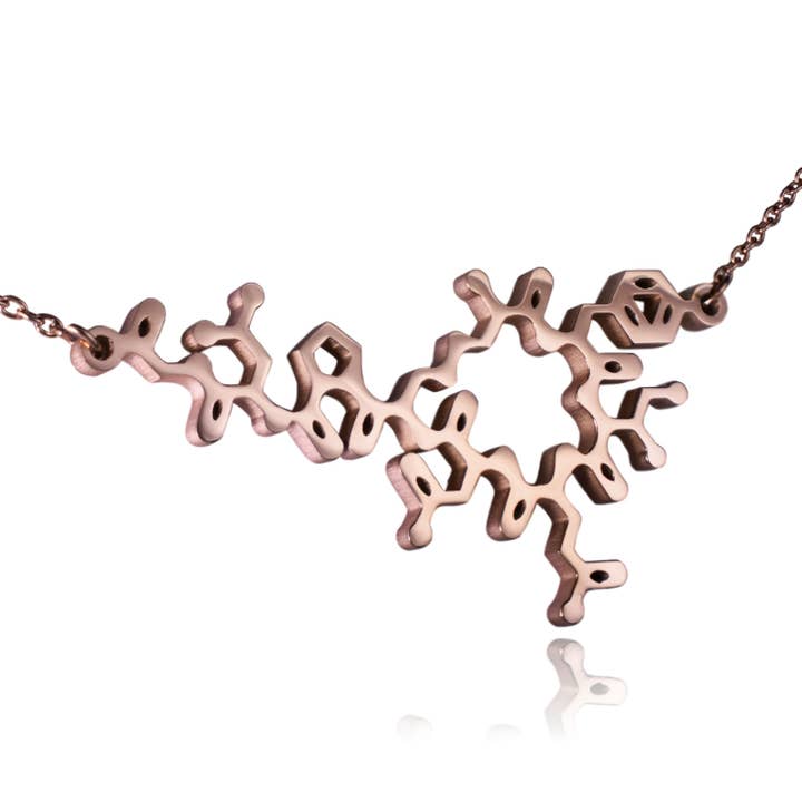 Clayton Jewelry Labs – Großhandel Kette mit Anhänger/Charm – Oxytocin-Molekül-Edelstahl-Halskette