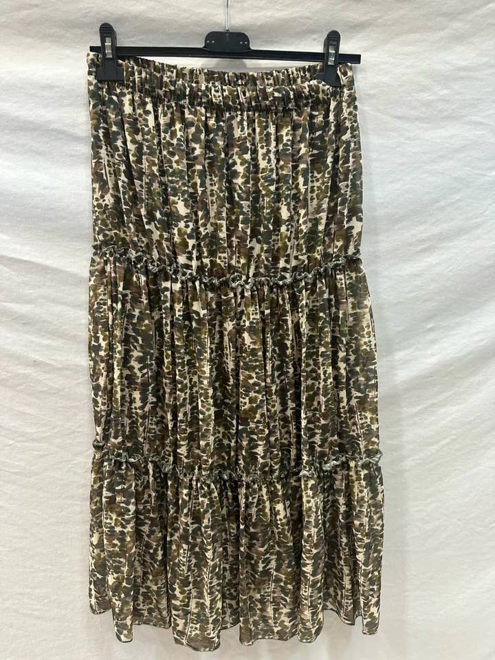 Mimi & Gogo - Wholesale Skirt - Women's - Printed Skirt With Lining @9705_JuImprimee3