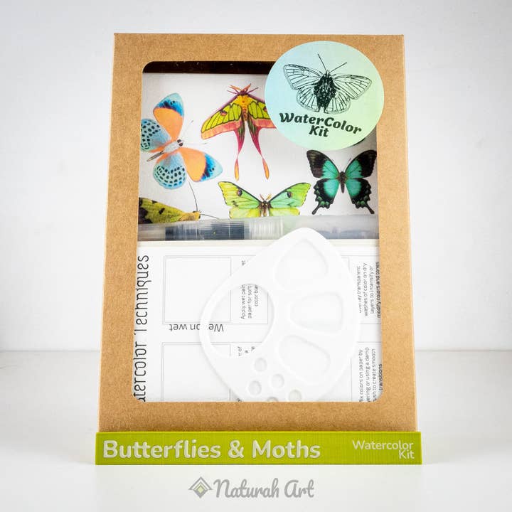 Butterfly WaterColor Set for wholesale by Naturah