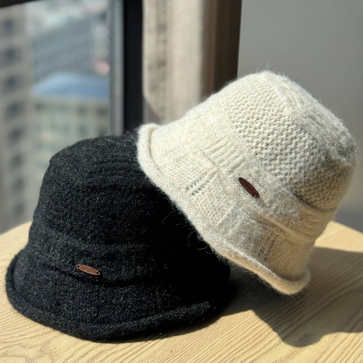 DOUBLJU - Wholesale Bucket Hat - Women's - RETRO WAVY KNITTED HAT_CWAH0492210