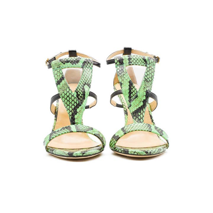 The Standard Footwear – Salto alto - Mulher por atacado – Amina Salto Alto Verde