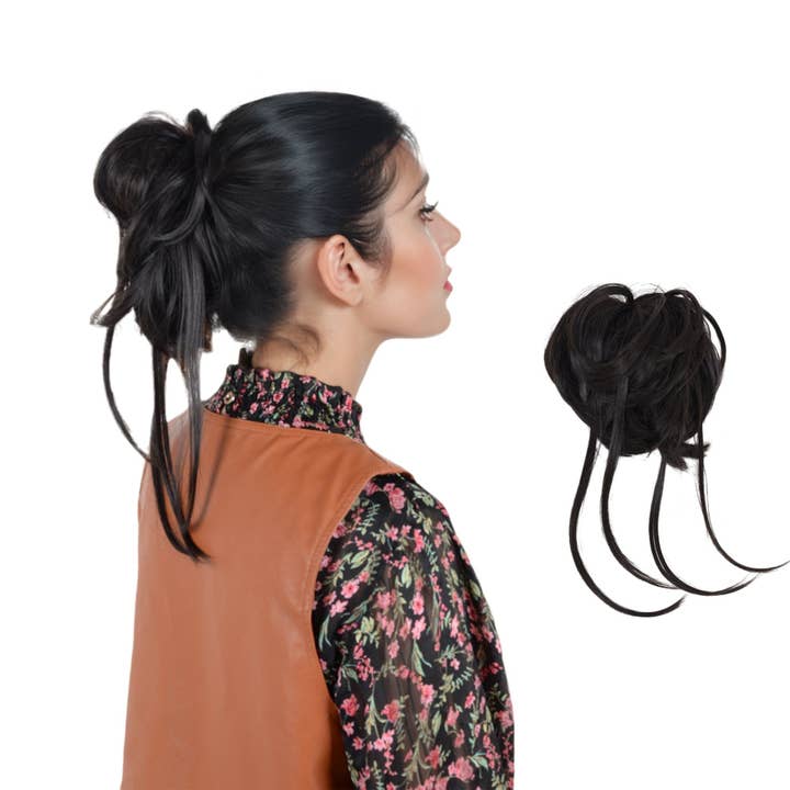 AK Brand - Wholesale Hair Extensions - 7.8 Inch Messy Bun Hair Piece for Women