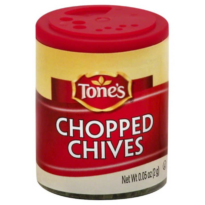 KeHE Distributors, LLC - Wholesale Dried Spice Mix - Tones Chopped Chives, 0.05 Oz (Pack of 6)