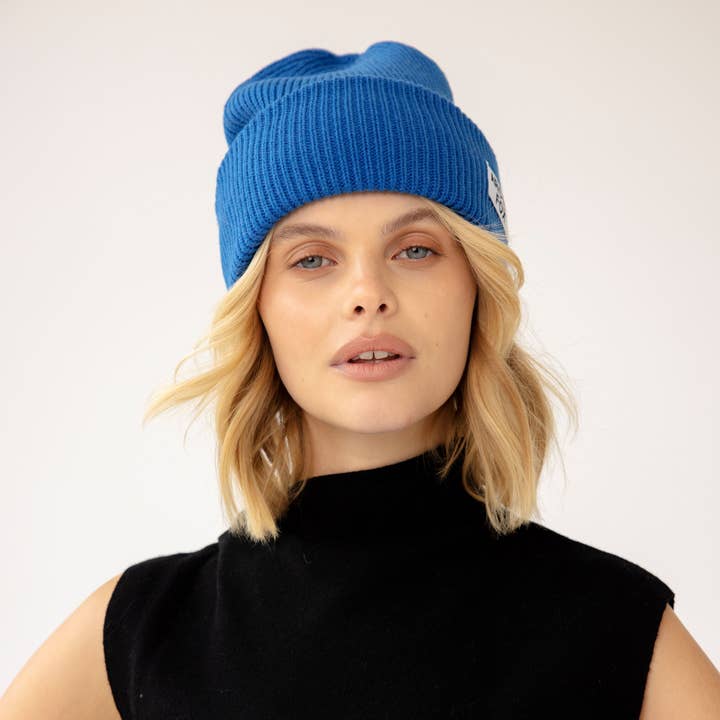 Arctic Fox & Co. - North America - Wholesale Beanie - Women's - Recycled Bottle Beanie - Ocean Blue - FW253