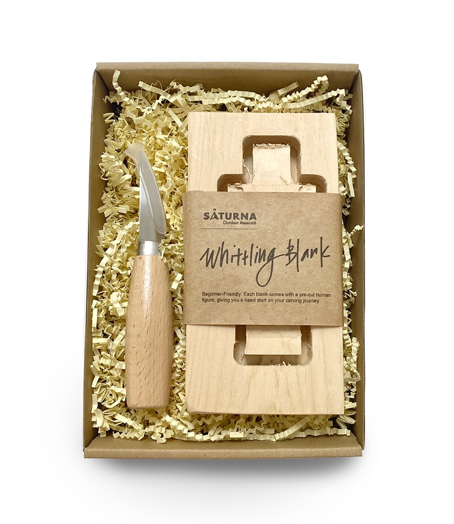 Saturna Outdoor Research - Wholesale DIY Craft Kit - Whittling Blank Set2