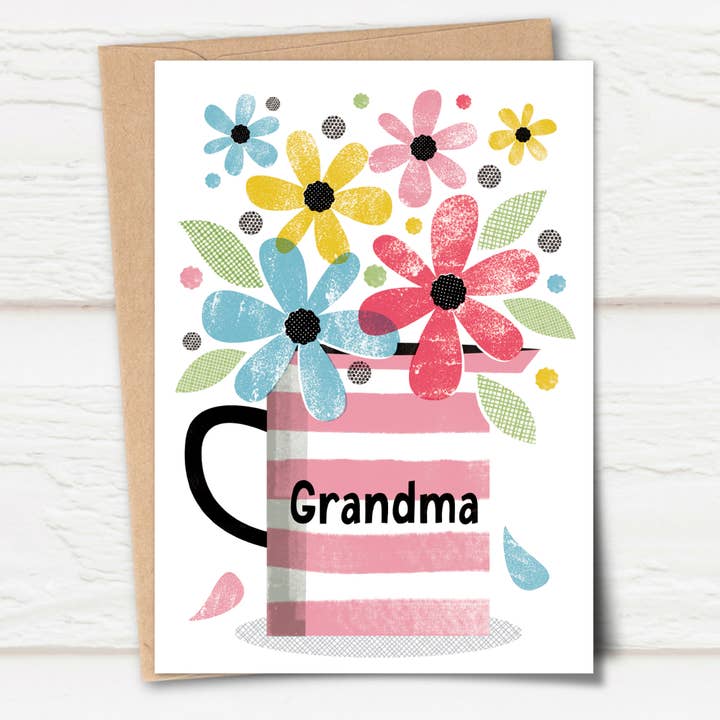 Primavera Card for Grandma for wholesale by Pennychoo