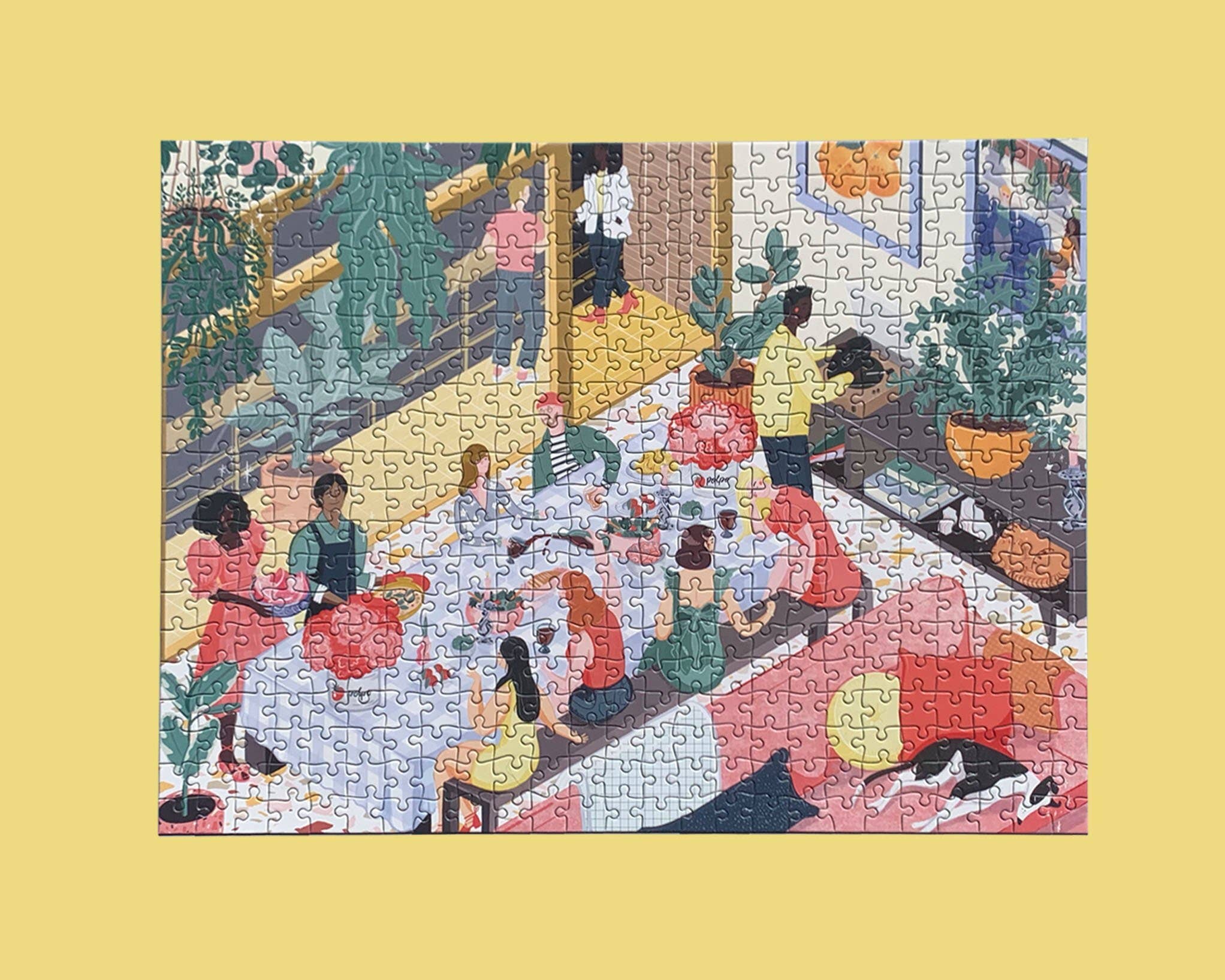 Bryony Moss Illustration – wholesale Puzzle – Adult – Our Happy Place, Jigsaw Puzzle1