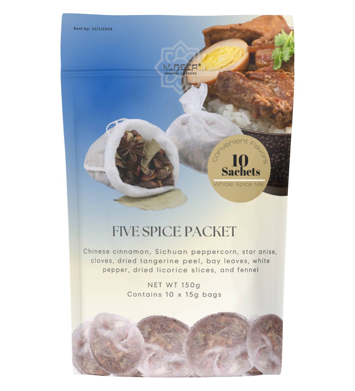 KLDSCP Foods - Wholesale Dried Spice Mix - Pho Spice seasoning packets-Chinese Five Spice for braised