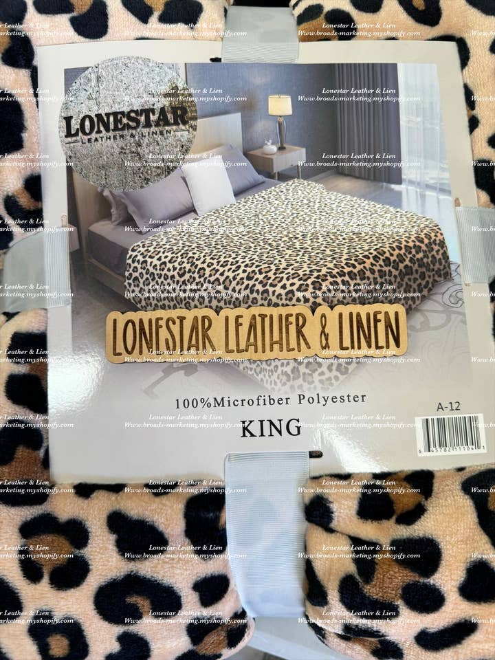 Coperta Super Morbida Classic Leopard A12 per la vendita all'ingrosso da parte di Broads Market