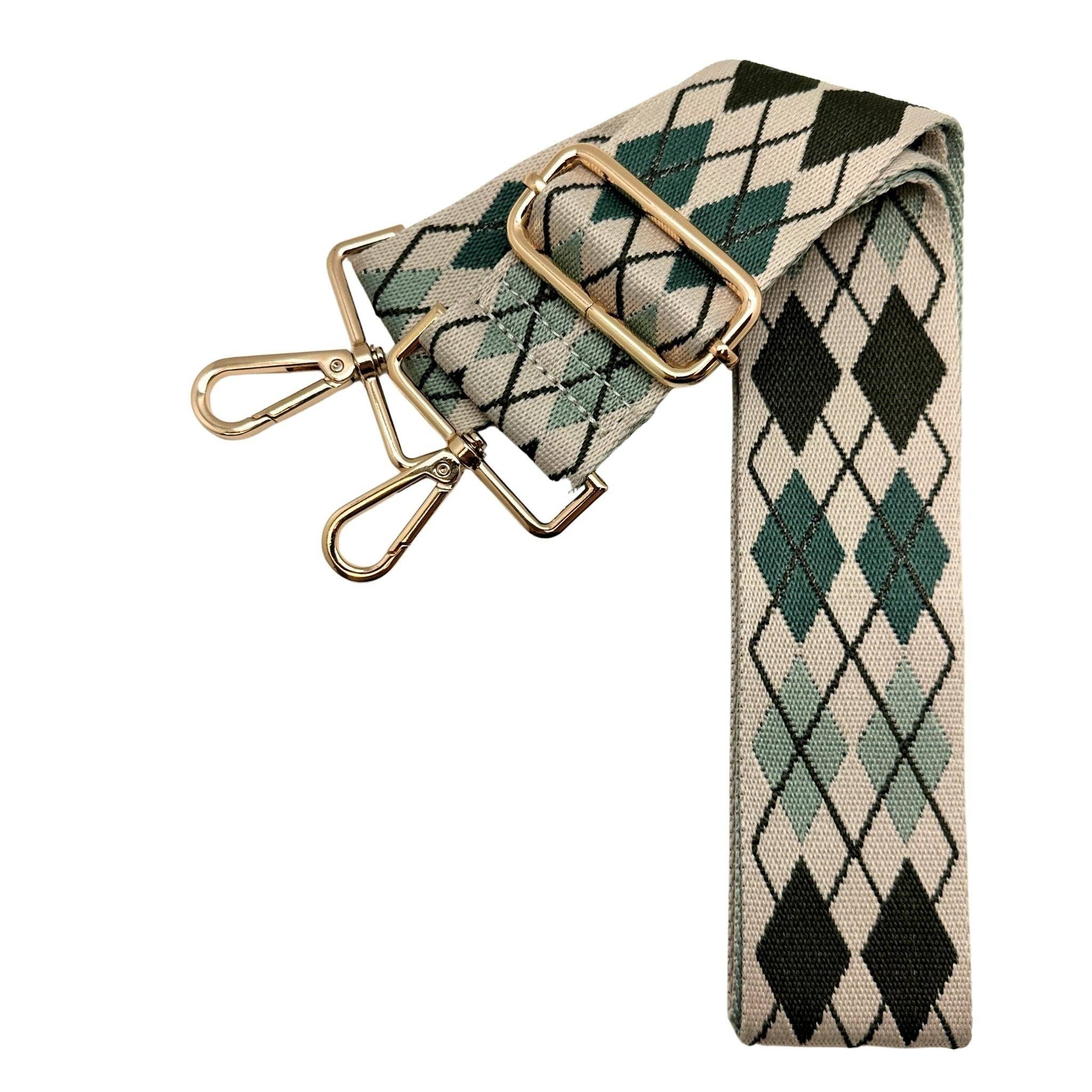 Cthru Purses - Vente Sangle pour sac – femme - NOUVEAU Double Argyle - Assorti2