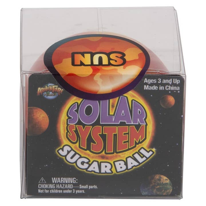 La Luna Bella - Toys - Wholesale Classic Toy - Kids - Squeezy Solar System Sugar Ball 2.5" 18ct - LLB Toys4