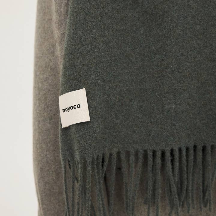 NOYOCO - Wholesale Scarf - Unisex - Unisex Scarf Odda Green3