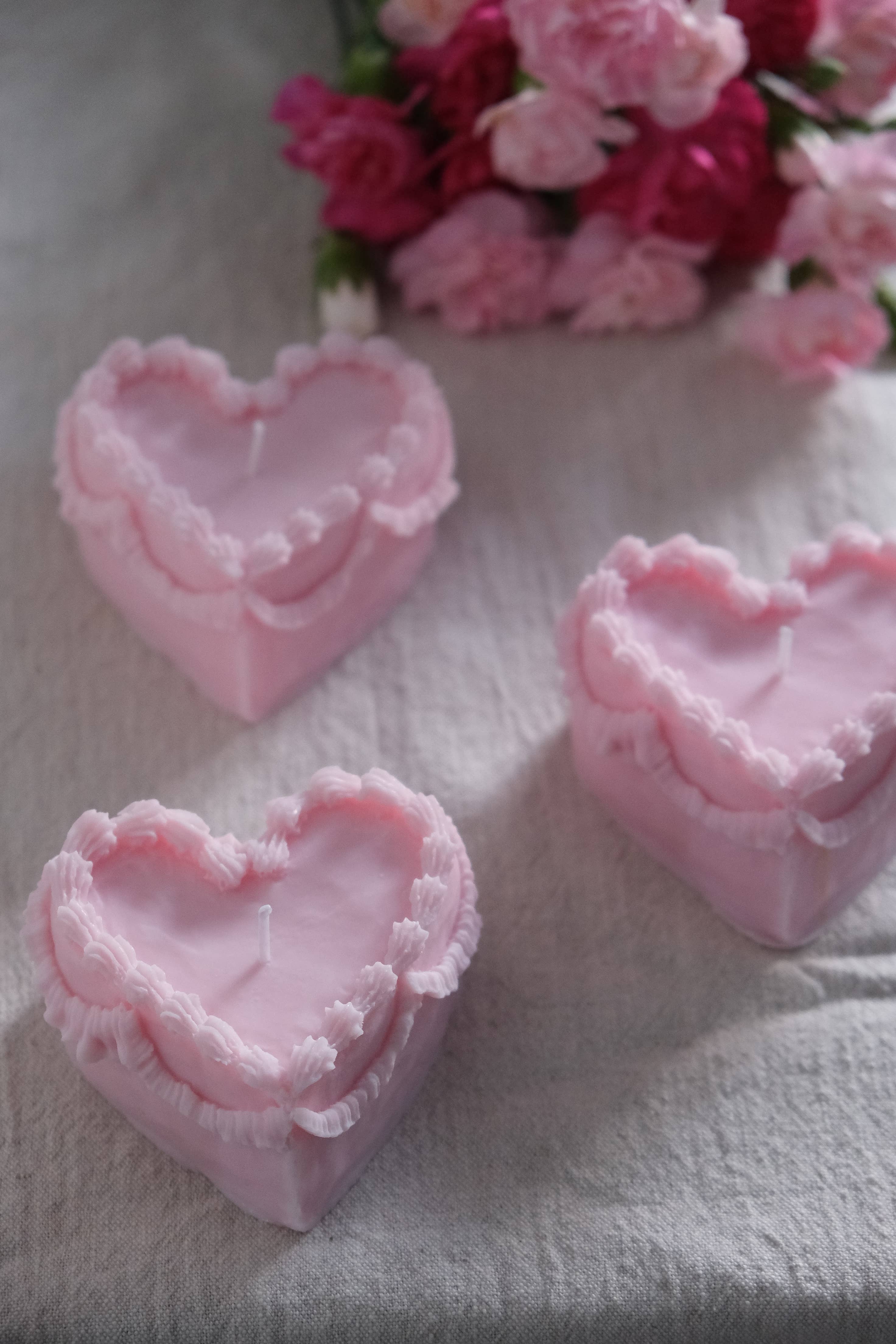 Interlude Candles – wholesale Novelty candle – Heart Cake Candle6