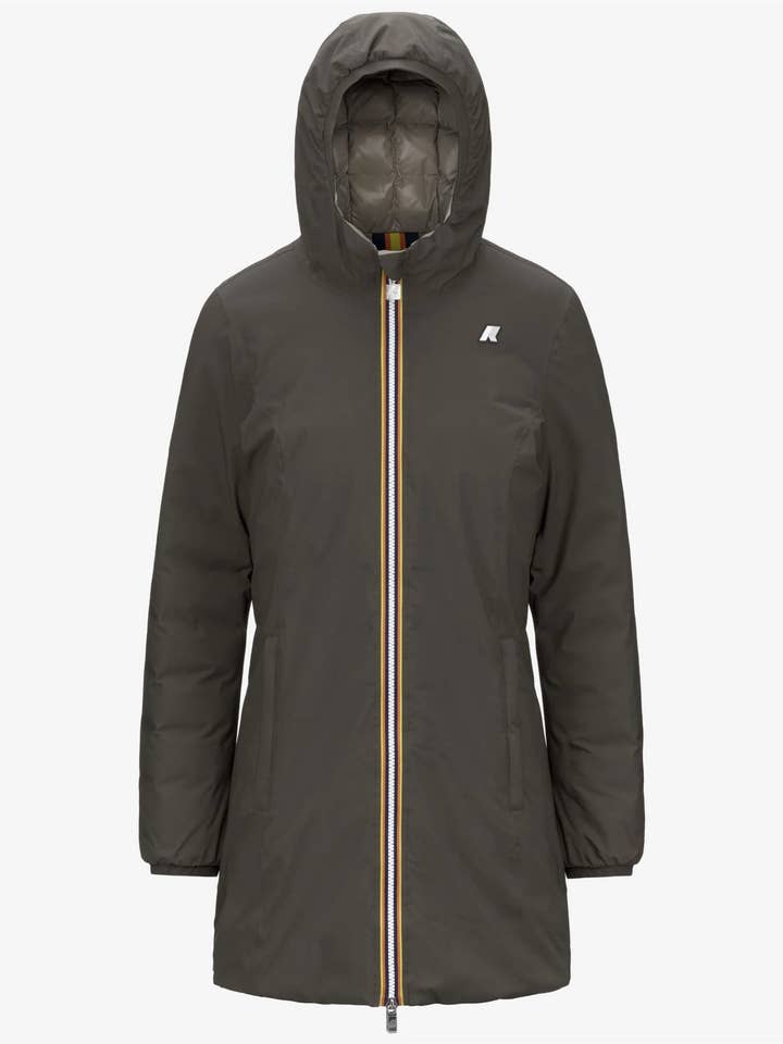 Parka réversible K-way DENISE ST THERMO DOUBLE K8134CW pour la vente par CRUSH STORE
