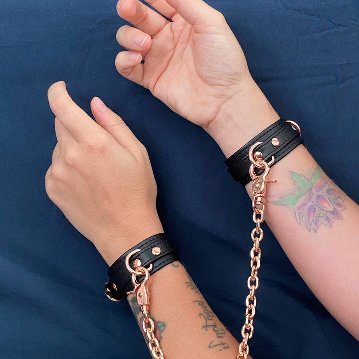 Cuff Chains to Match Your Gear - 12" for wholesale by Restrained Grace