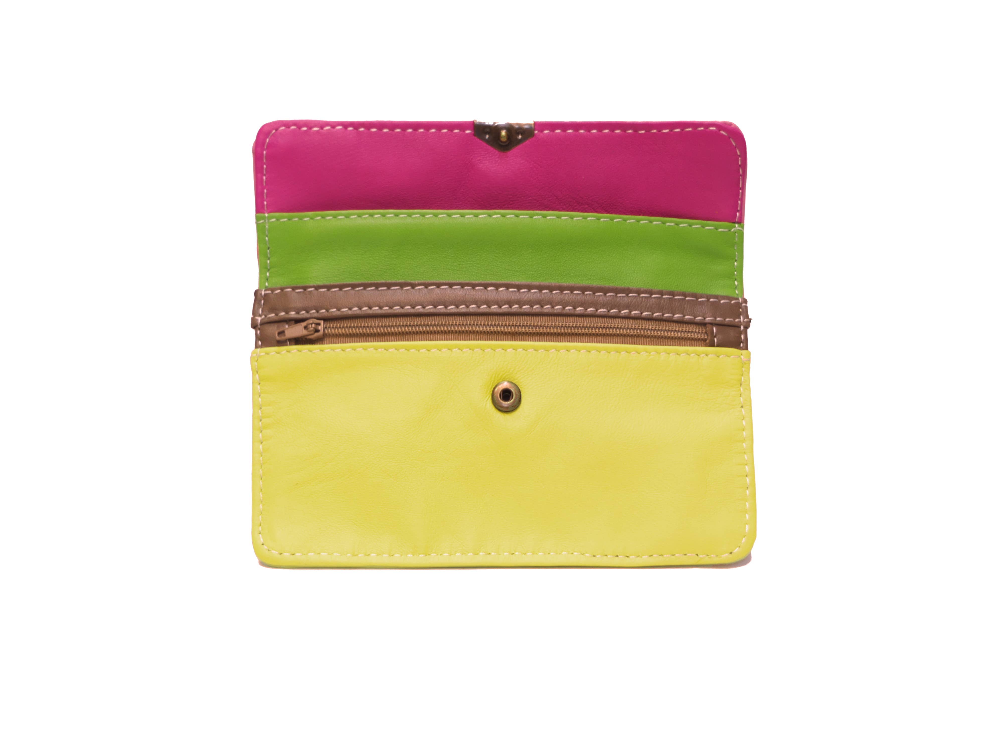 Royal marais - Vente Porte-monnaie – unisexe - porte monnaie multi poches en cuir Pm401717