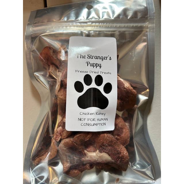 Freeze Dried Chicken Kidney Pet treats for wholesale by Rodgers jam berries