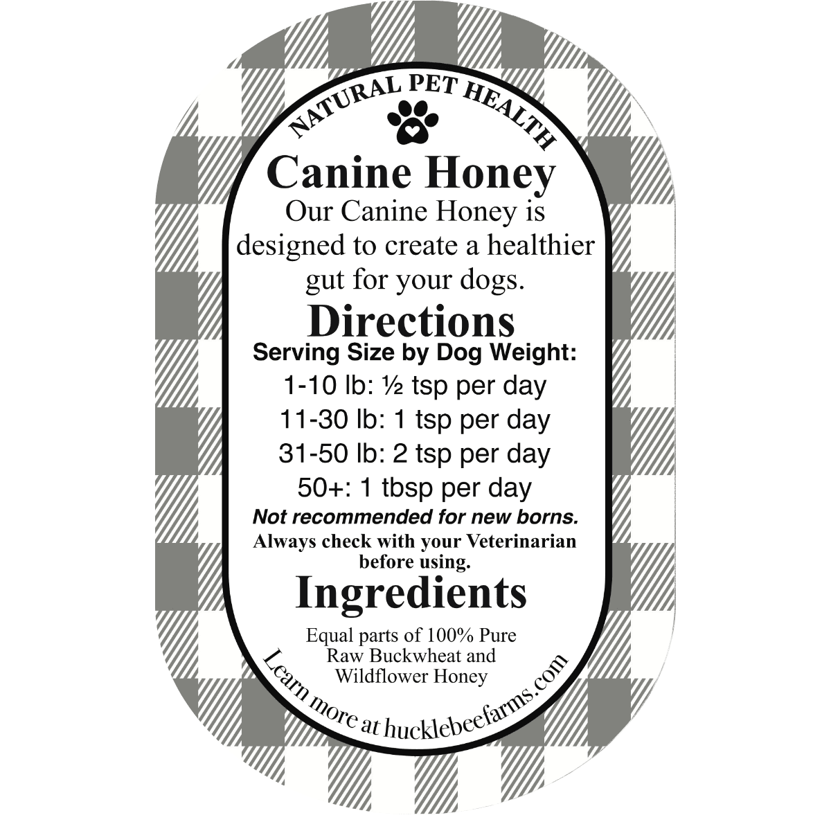 Huckle Bee Farms LLC - Wholesale Pet Treats - Dog - 🐾 K9 Honey – Allergy Relief Formula3