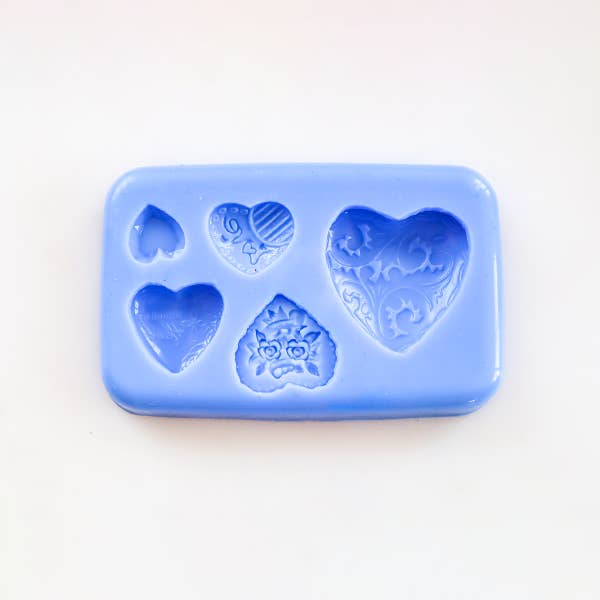 Crystal Candy Valentines Silicon Mould: Love Set 5 for wholesale by Crystal Candy Unique Cake Decorations