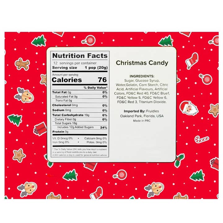 Runway Mama - Wholesale Lollipop - Christmas Lollipops