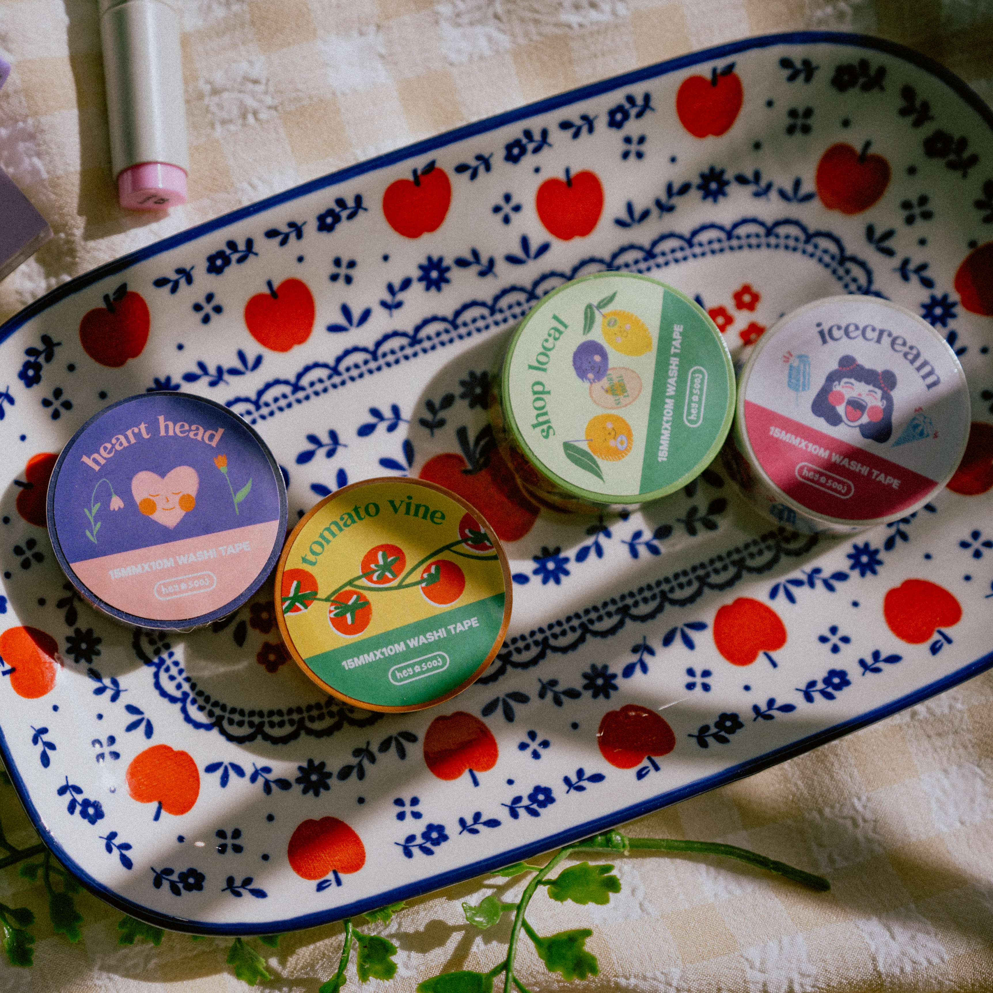 hey ✿ sooj - Wholesale Washi Tape - Heart Heads Washi Tape2